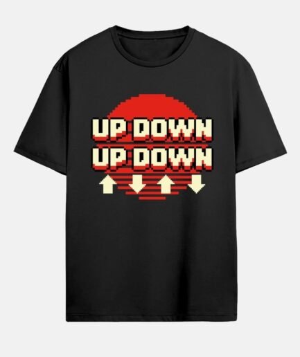 Coryxkenshin Up Down Sun Black Tee