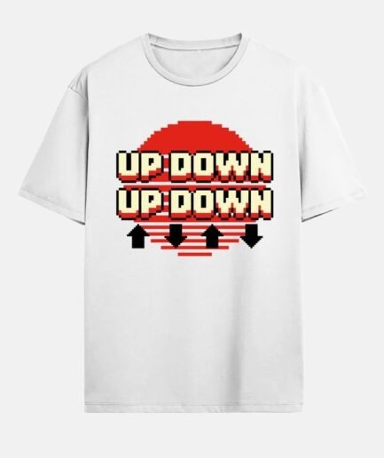 Coryxkenshin Up Down Sun White Tee